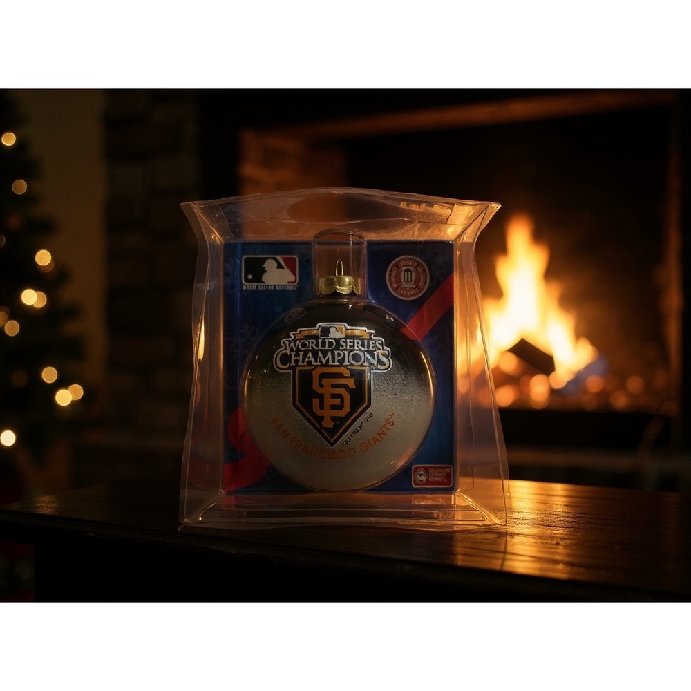 San Francisco Giants 2010 World Series Champions Christmas Ornament MLB‎